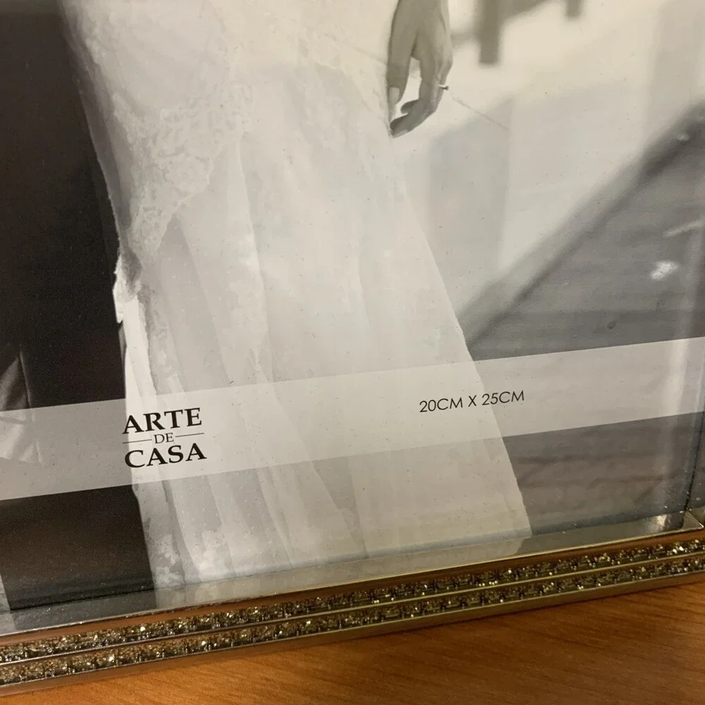 Arte De Casa Rhinestone Picture Frame  (9”x11”)